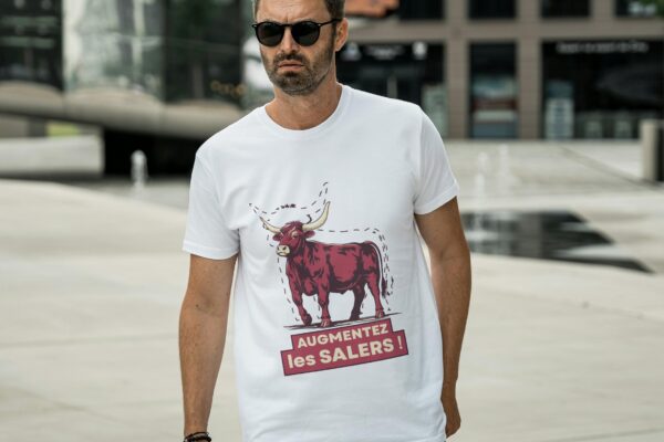T-shirt « Augmentez les Salers Salaires »