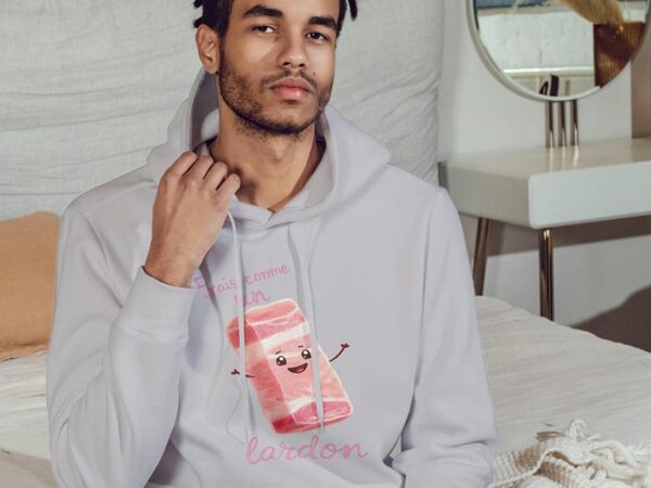 Sweat "Frais comme un lardon" – Image 2