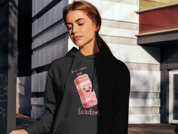 Sweat "Frais comme un lardon"