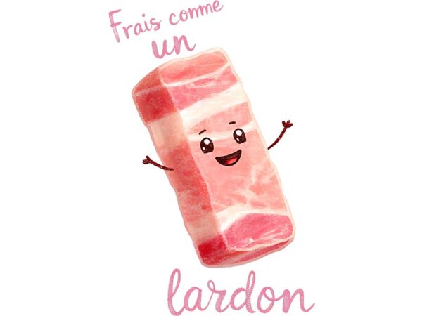 Sweat "Frais comme un lardon" – Image 3