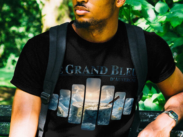 T-shirt "Le Grand Bleu" d'Auvergne – Image 2