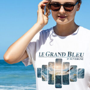 T-shirt "Le Grand Bleu" d'Auvergne
