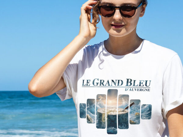 T-shirt "Le Grand Bleu" d'Auvergne